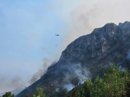 Les rotations d'hélicoptères s'intensifient /T.Derouet